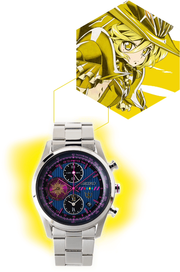 キャロル1 / 3 戦姫絶唱シンフォギアXV Seikoコラボ腕時計 キャロル モデル