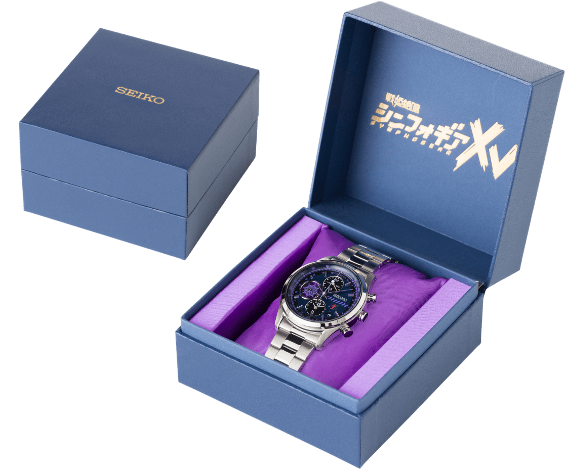 Seiko 戦姫絶唱シンフォギアXV スペシャルコラボレーションウオッチ ｜ 小日向 未来モデル